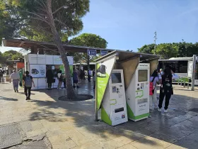 Predajné automaty - autobusová stanica Valletta