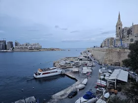 Prístavisko trajektov Valletta - Sliema