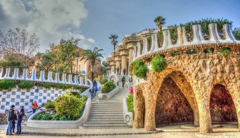 Vstup do parku Güell