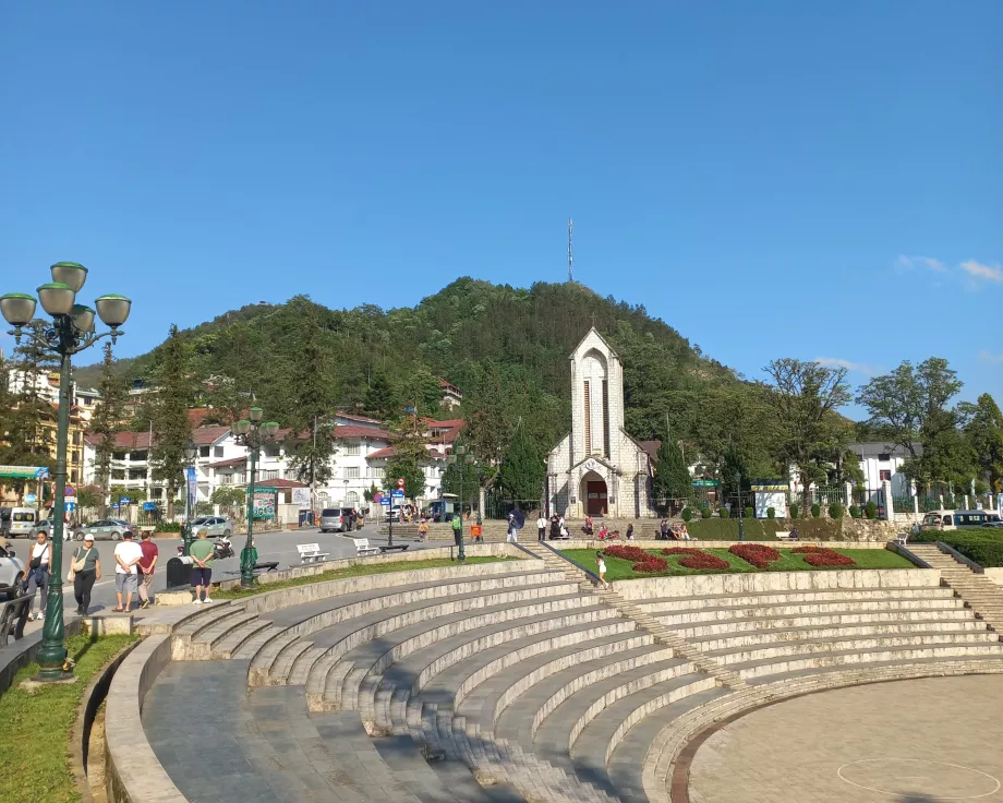 Kúpeľné centrum, Sapa, Vietnam