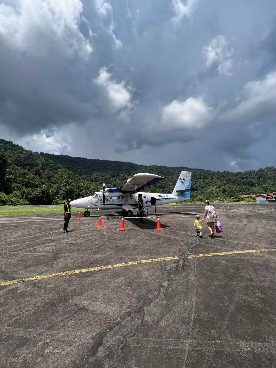 SKS Airways na ostrove Tioman