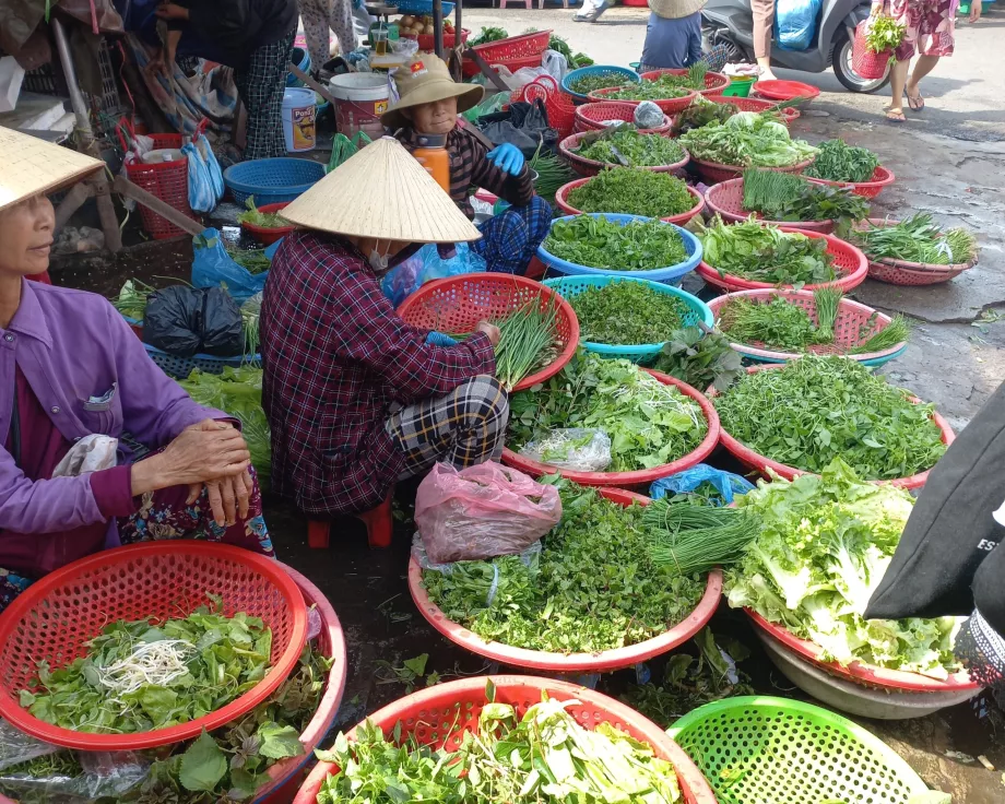 Ranný trh, Hoi An, Vietnam